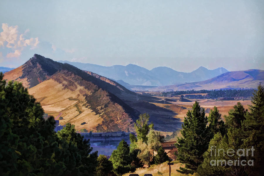 Mountain Photograph - Colorado Foothills by Audreen Gieger