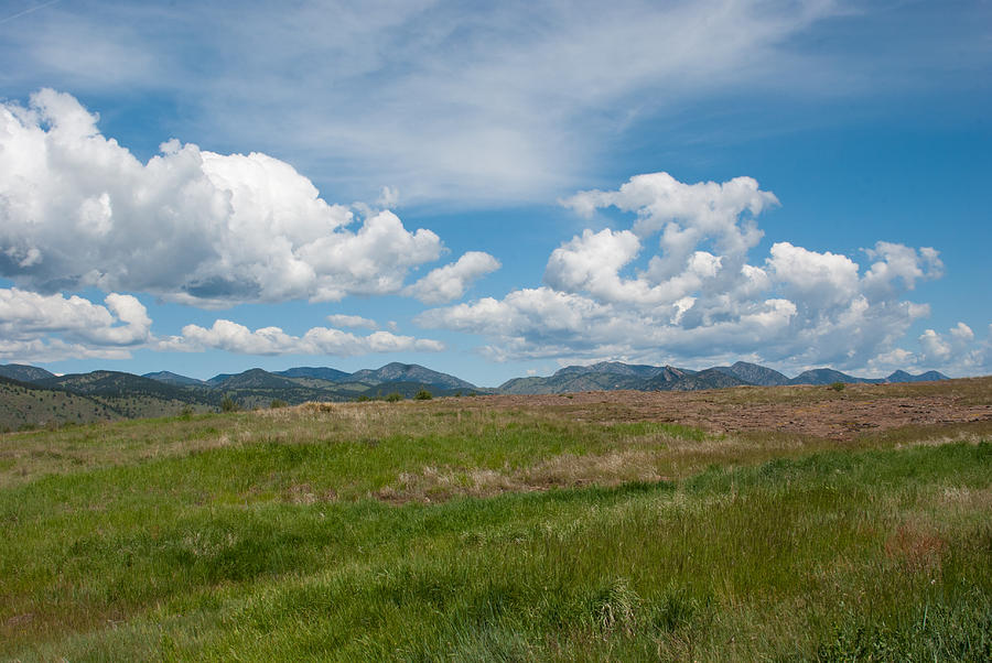 Colorado Foothills Landscape Photograph by Cascade Colors