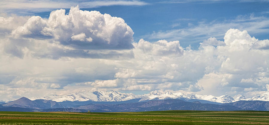 Colorado Front Range Boulder County Agriculture View Photograph by James BO Insogna