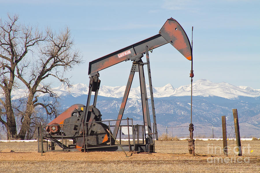 Colorado Front Range Oil Well Pump Photograph by James BO Insogna