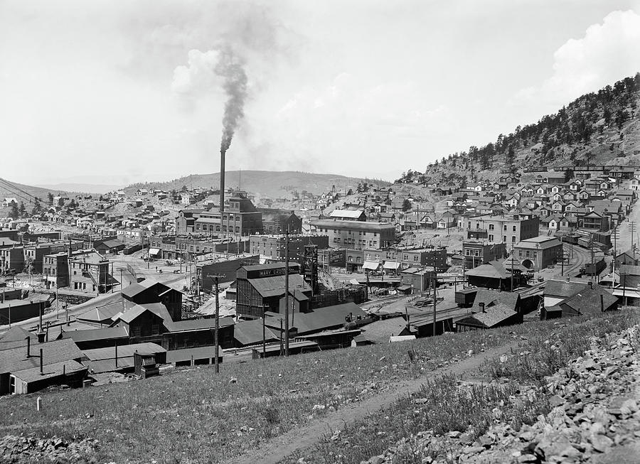 Colorado Gold Mine, C1900 Photograph by Granger