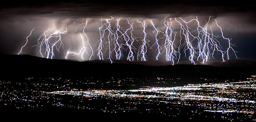 Colorado Lightning Photograph by Allen Lefever - Fine Art America