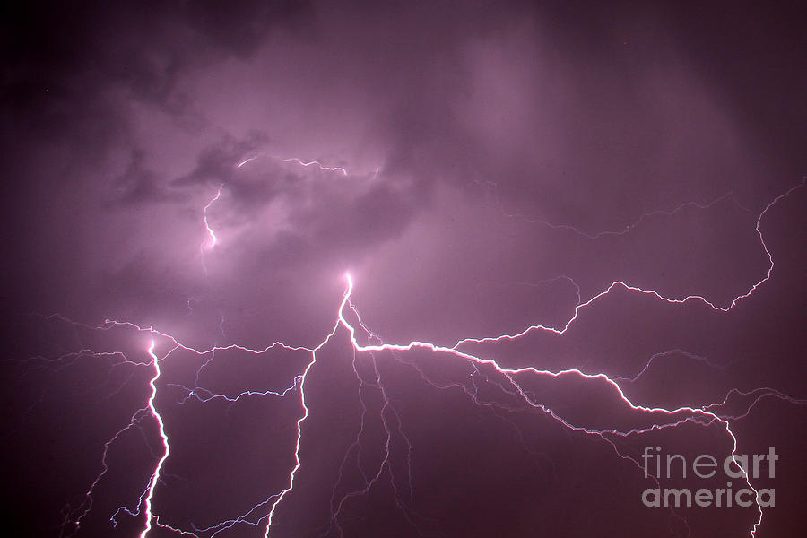 Colorado Lightning Storm Photograph by Bob Hislop