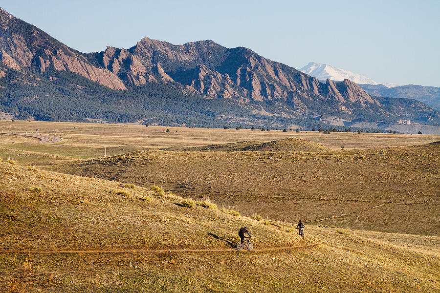 Colorado Mountain Biking Fun Photograph by James BO Insogna