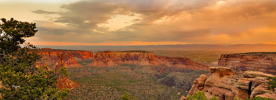 Colorado National Monument Sunrise Photograph by Fred J Lord