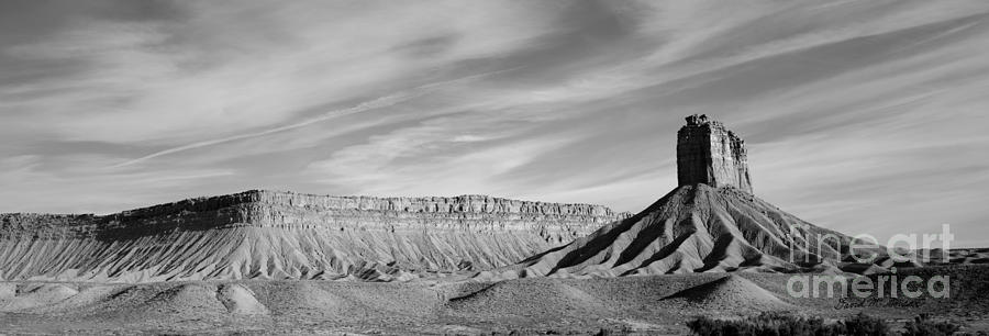 Colorado Panorama I BW Photograph by David Gordon