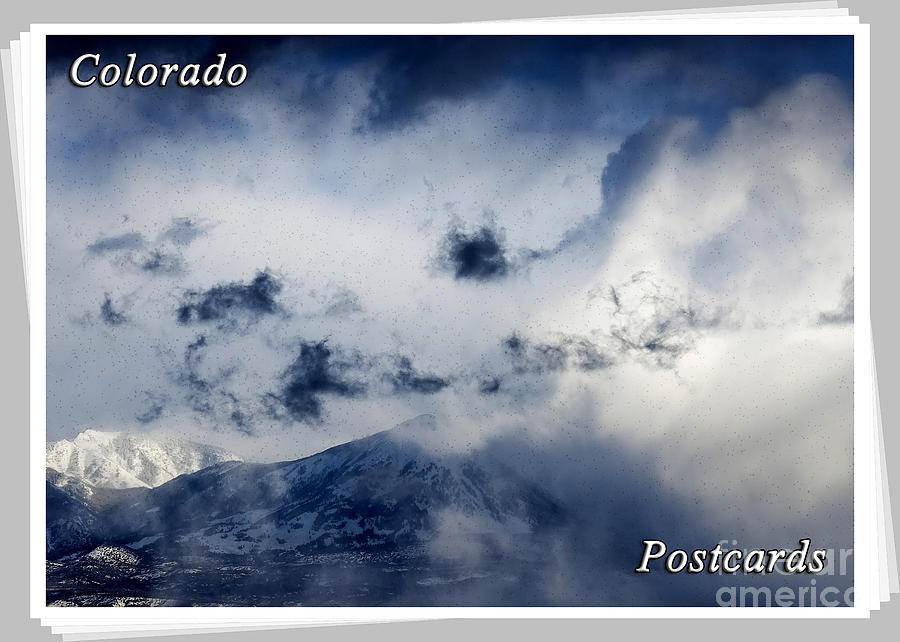 Winter Photograph - Colorado Postcards by Janice Pariza