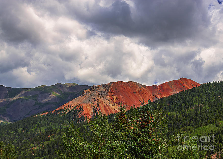 Nature Photograph - Colorado Red Mountains  by Janice Pariza