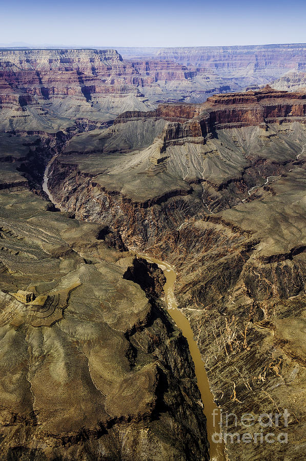 Colorado River and Grand Canyon Photograph by Thomas R Fletcher