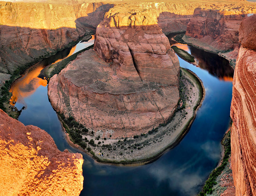 Landscape Photograph - Colorado River and Horseshoe Bend by Gregory Ballos