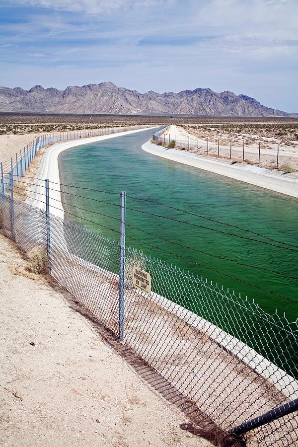 Colorado River Aqueduct Photograph by Science Photo Library Colorado River Aqueduct Photograph by Science Photo Library
