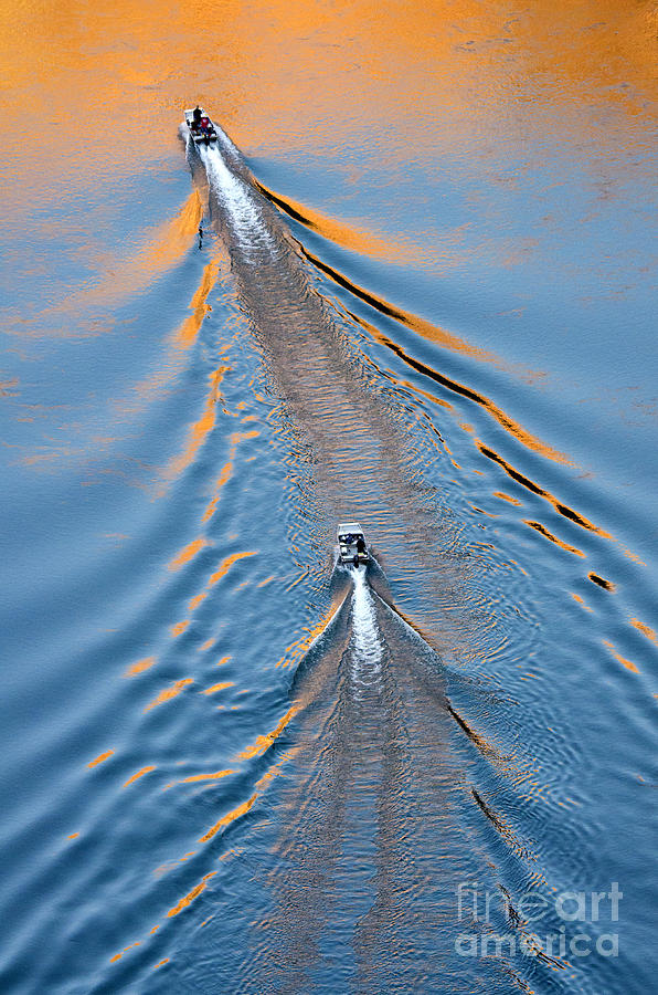 Boat Photograph - Colorado River Arizona by Bob Christopher