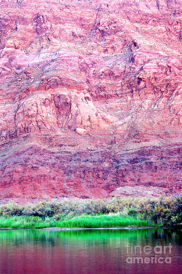 Sandstone Photograph - Colorado River Dawn by Douglas Taylor