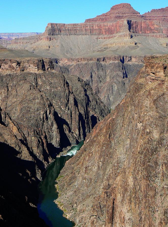 Colorado River from Plateau Point Photograph by Scott Rackers