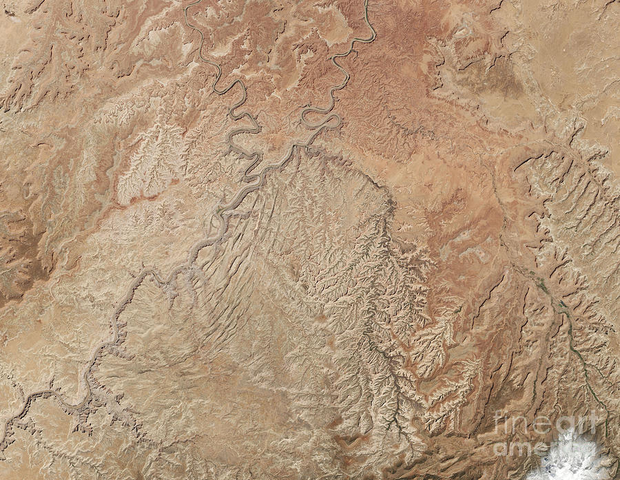 Colorado River Meanders And Oxbows Photograph by Science Source