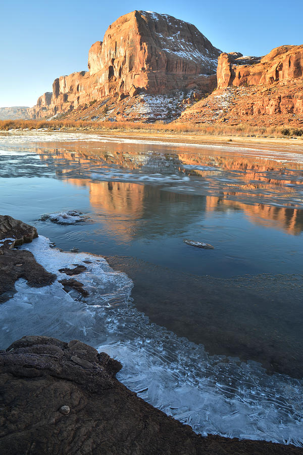 Colorado River Reflection 2 Photograph by Ray Mathis