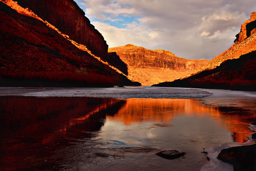 Colorado River Reflections Photograph by Theo OConnor