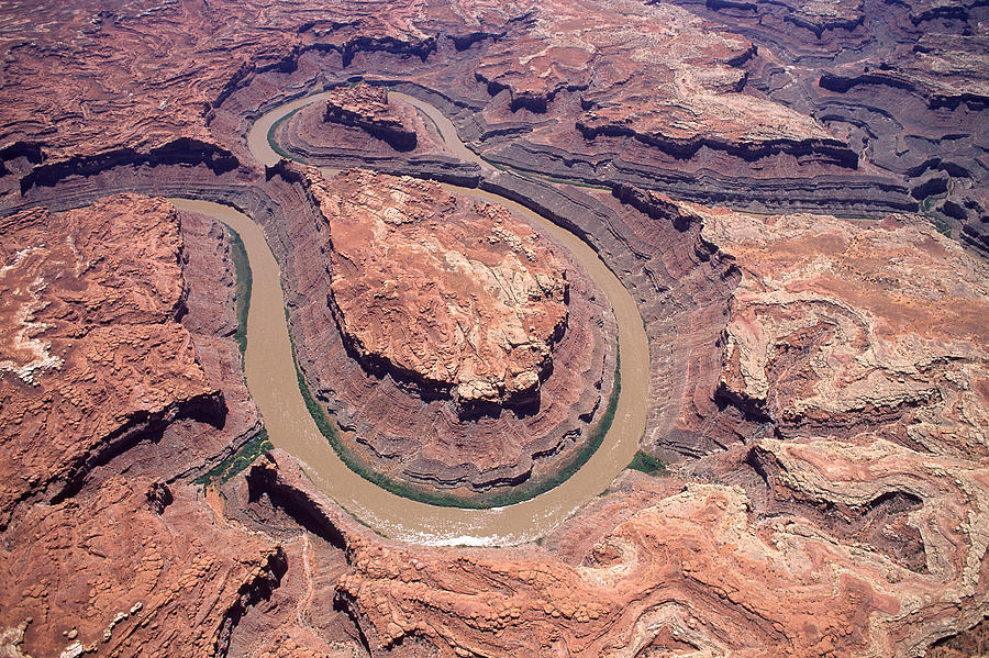 Colorado River The Loop Photograph by Francois Gohier