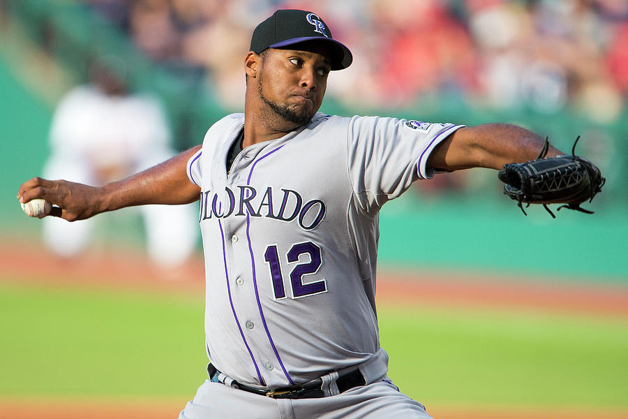 Colorado Rockies V Cleveland Indians Photograph by Jason Miller Colorado Rockies V Cleveland Indians Photograph by Jason Miller