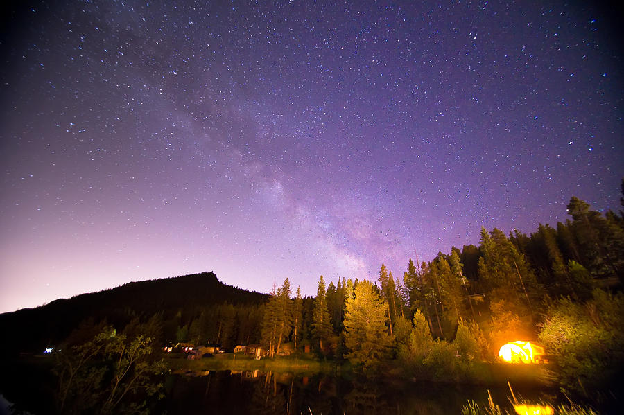 Colorado Rocky Mountain Milky Way View  Photograph by James BO Insogna