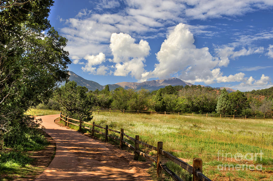 Colorado Scenic Pathway Photograph by Cheryl Davis - Fine Art America