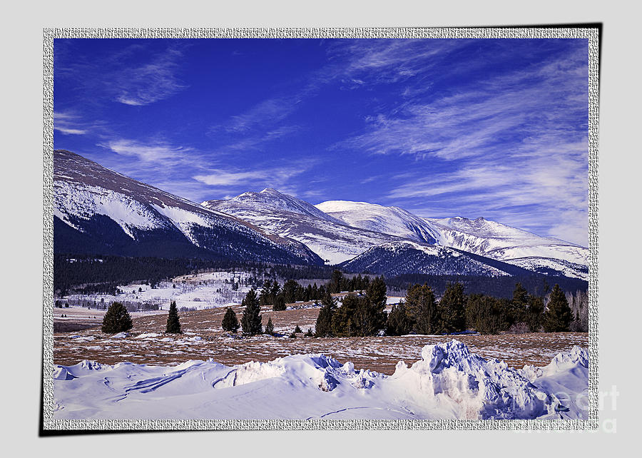 Colorado Winter Artwork Photograph by Janice Pariza