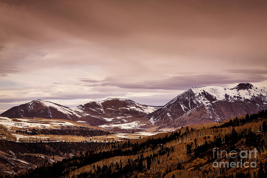 Colorado Winter Peaks Photograph by Janice Pariza