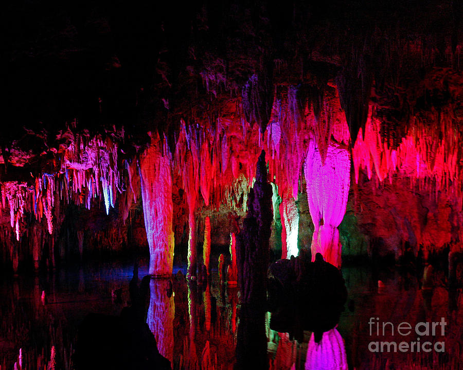 Colored Caverns Photograph by Pete Klinger