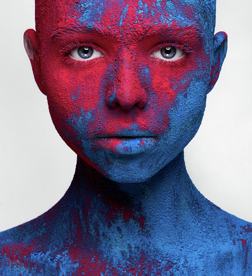 Portrait Photograph - Colored Ecstasy by Alex Malikov