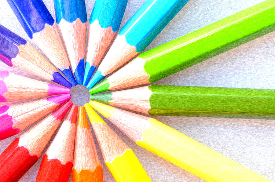 Colored Pencils Photograph
