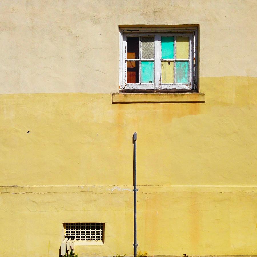 Architecture Photograph - Colored Window by Julie Gebhardt Architecture Photograph - Colored Window by Julie Gebhardt