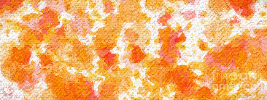 Colorful Abstract 122 Panorama Digital Art by Andee Design
