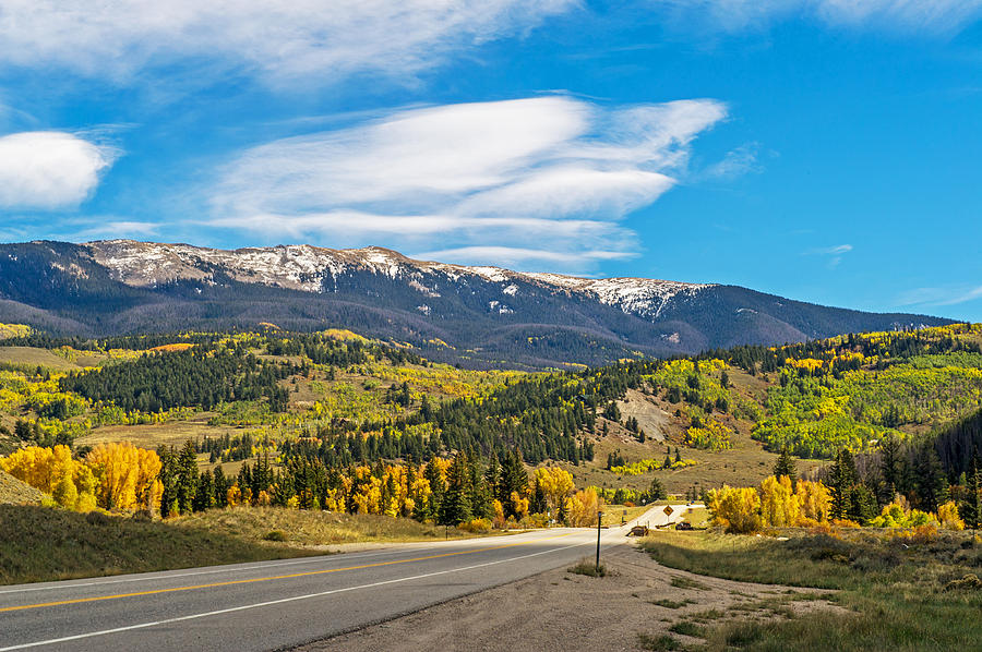 Colorful and Scenic Highway in Colorado Photograph by Willie Harper