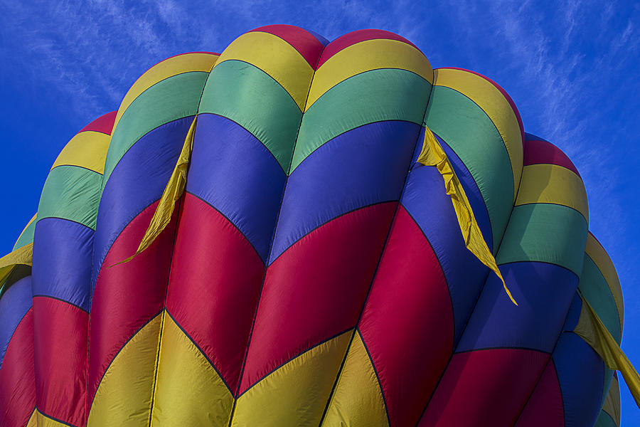 Space Photograph - Colorful Balloon Close Up by Garry Gay