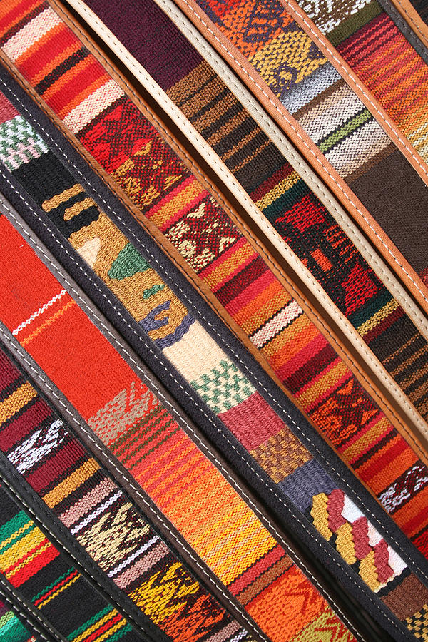 Colorful Belts Photograph by Robert Hamm - Fine Art America