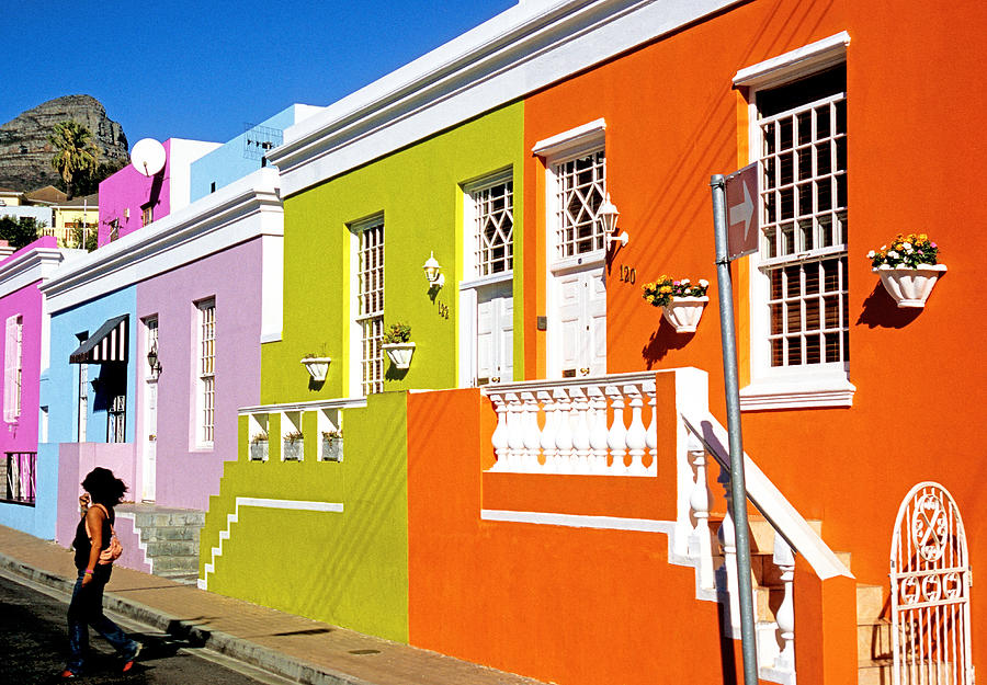 Colorful Bo-Kaap Photograph by Dennis Cox