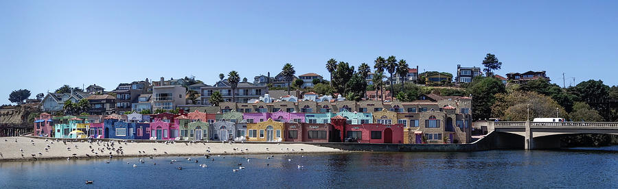 Colorful Buildings And Beach Photograph by Panoramic Images