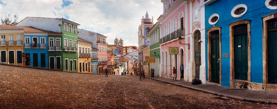 Colorful Buildings, Pelourinho Photograph by Panoramic Images