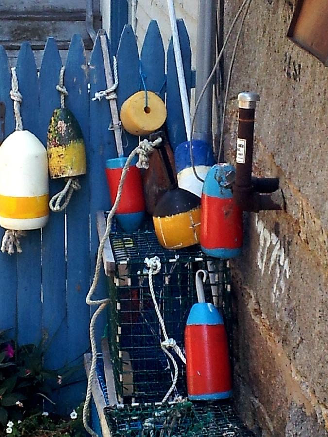 Colorful Buoys Photograph by Christine Fournier