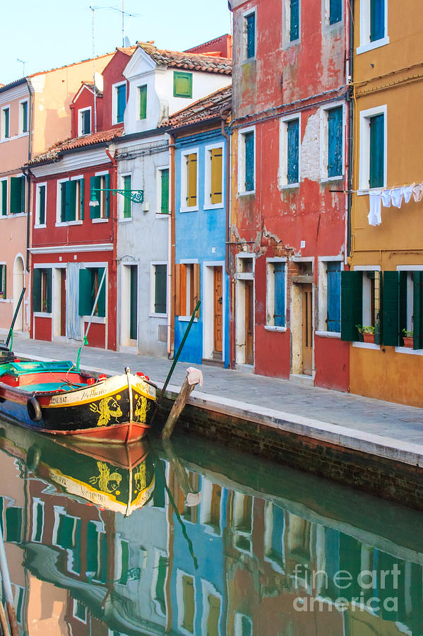 Colorful Burano - Venice Photograph by Matteo Colombo