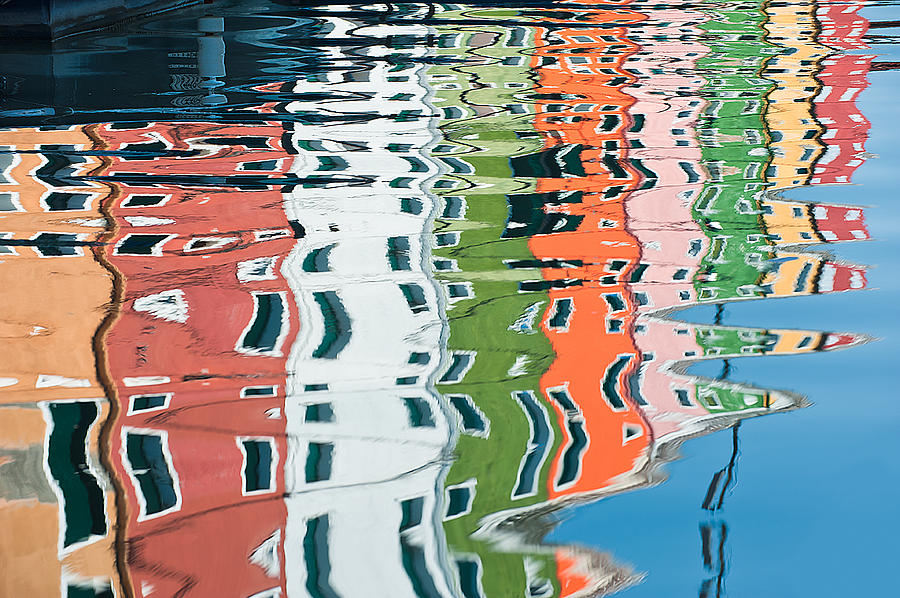 Colorful Canal Photograph by Joan Herwig