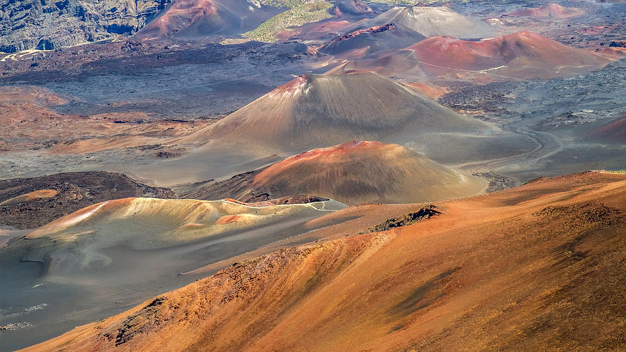 Colorful Cinder cones in Haleakala  Photograph by Pierre Leclerc Photography