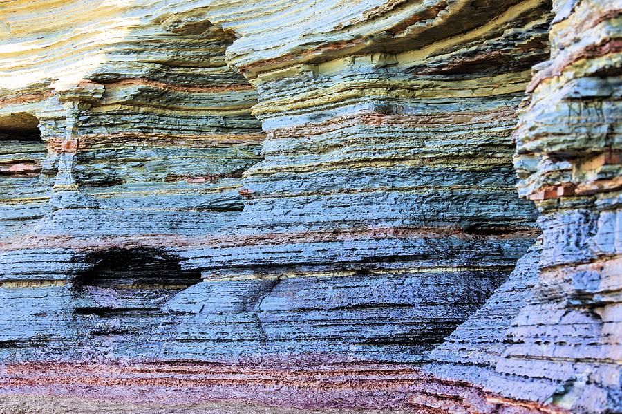 Colorful Cliffs Photograph by Jane Girardot