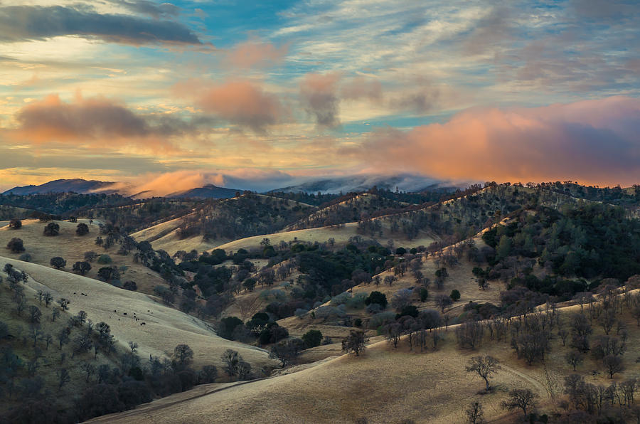 Antioch Photograph - Colorful Clouds At Sunrise by Marc Crumpler