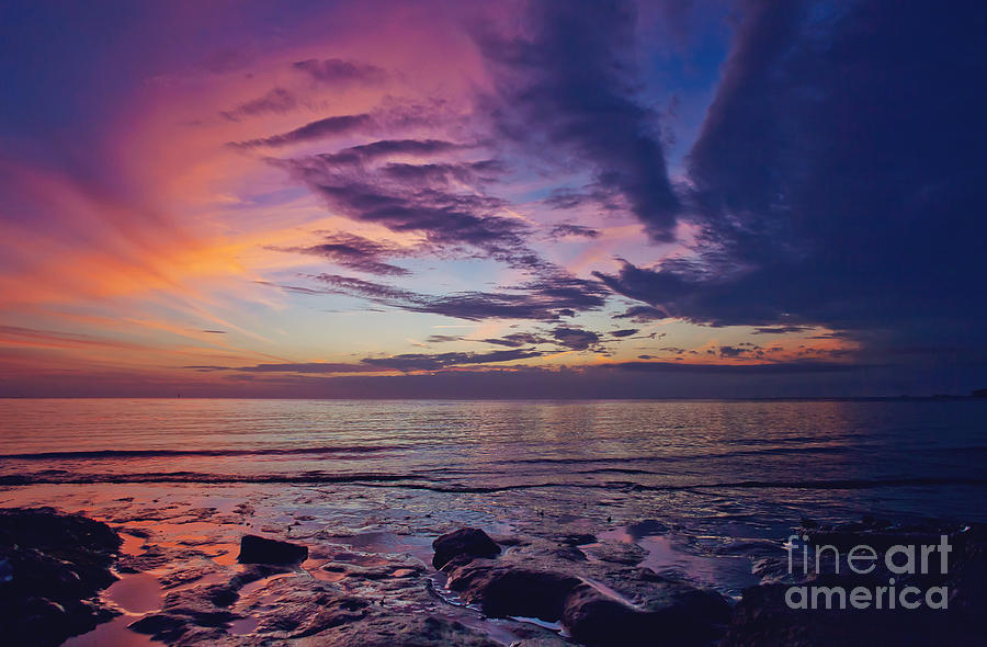 Shore Photograph - Colorful Coast by Joan McCool