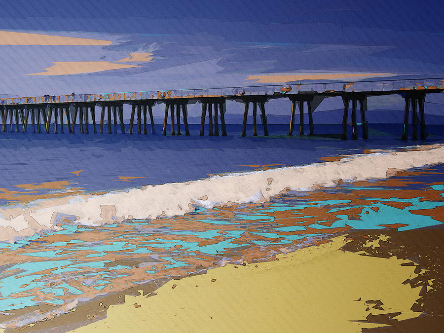 Colorful Coastal Configuration Digital Art by Phil Perkins