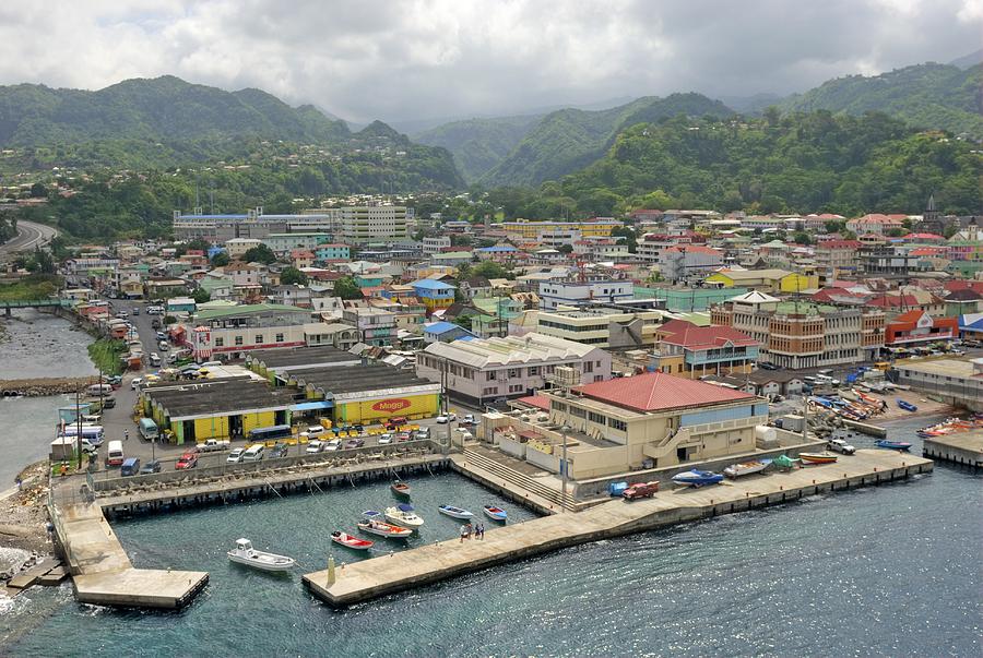 Colorful Community in Dominica Photograph by Willie Harper