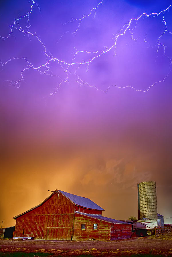 Colorful Country Storm Photograph by James BO Insogna