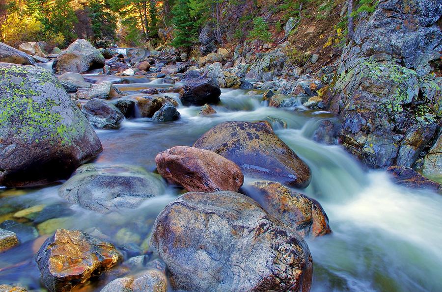 Colorful Creek Photograph by Matt Helm