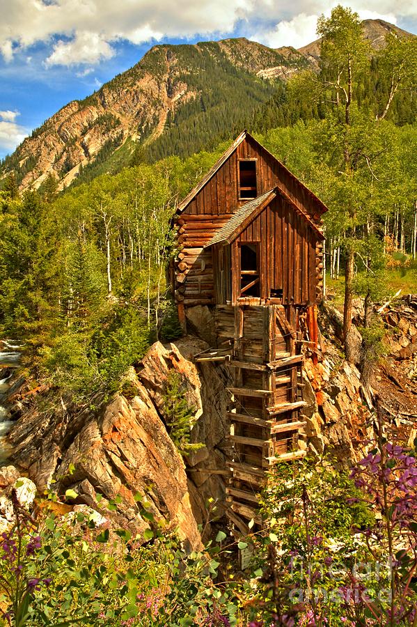 Colorful Crystal Mill Photograph by Adam Jewell